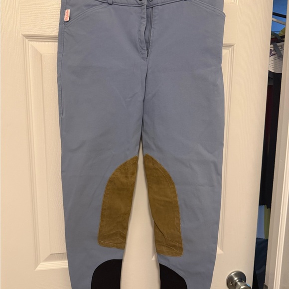 The Tailored Sportsman Other - Tailored Sportsman 30 R. Blue Riding Pants with Tan Patches